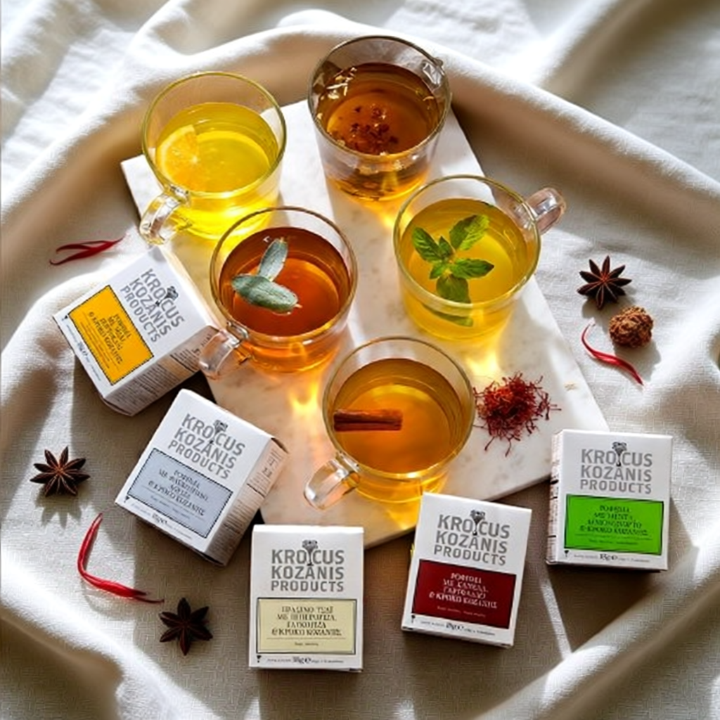 番紅花草本茶飲