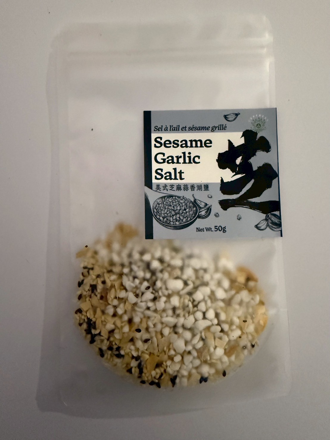 美式芝麻蒜香湖鹽(50g)
